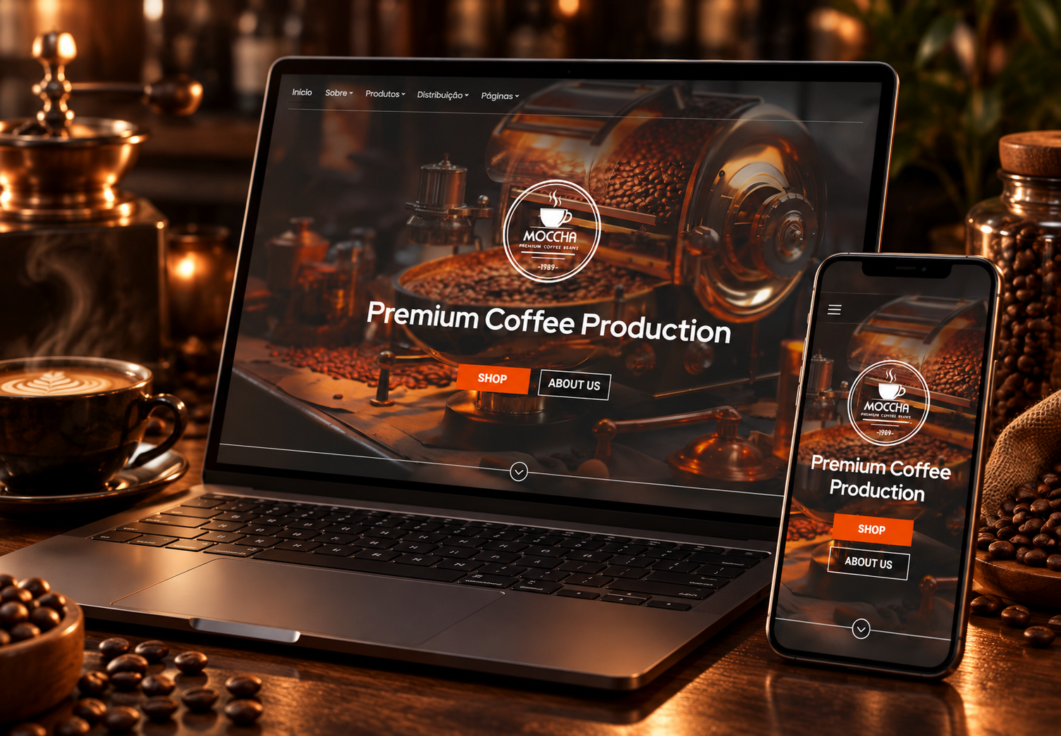 Thumbnail do projeto Moccha Coffee